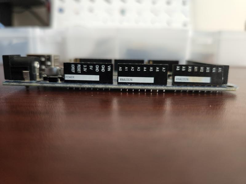 MEGA 2560 Chip Side View