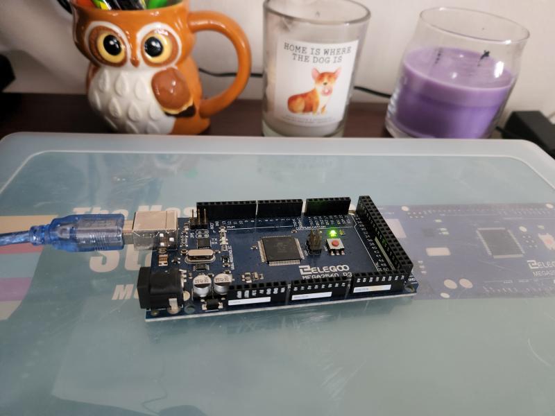 MEGA 2560 with built in LED off